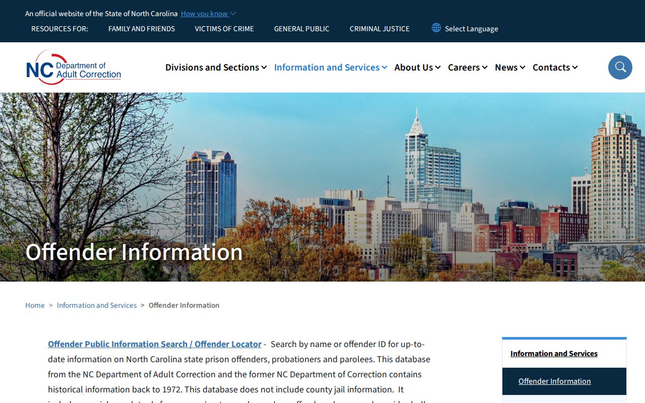 North Carolina state offender search for Wake County custody questions